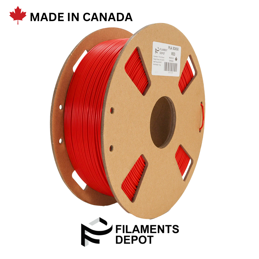 Filaments Depot Red PLA 3D850 1kg