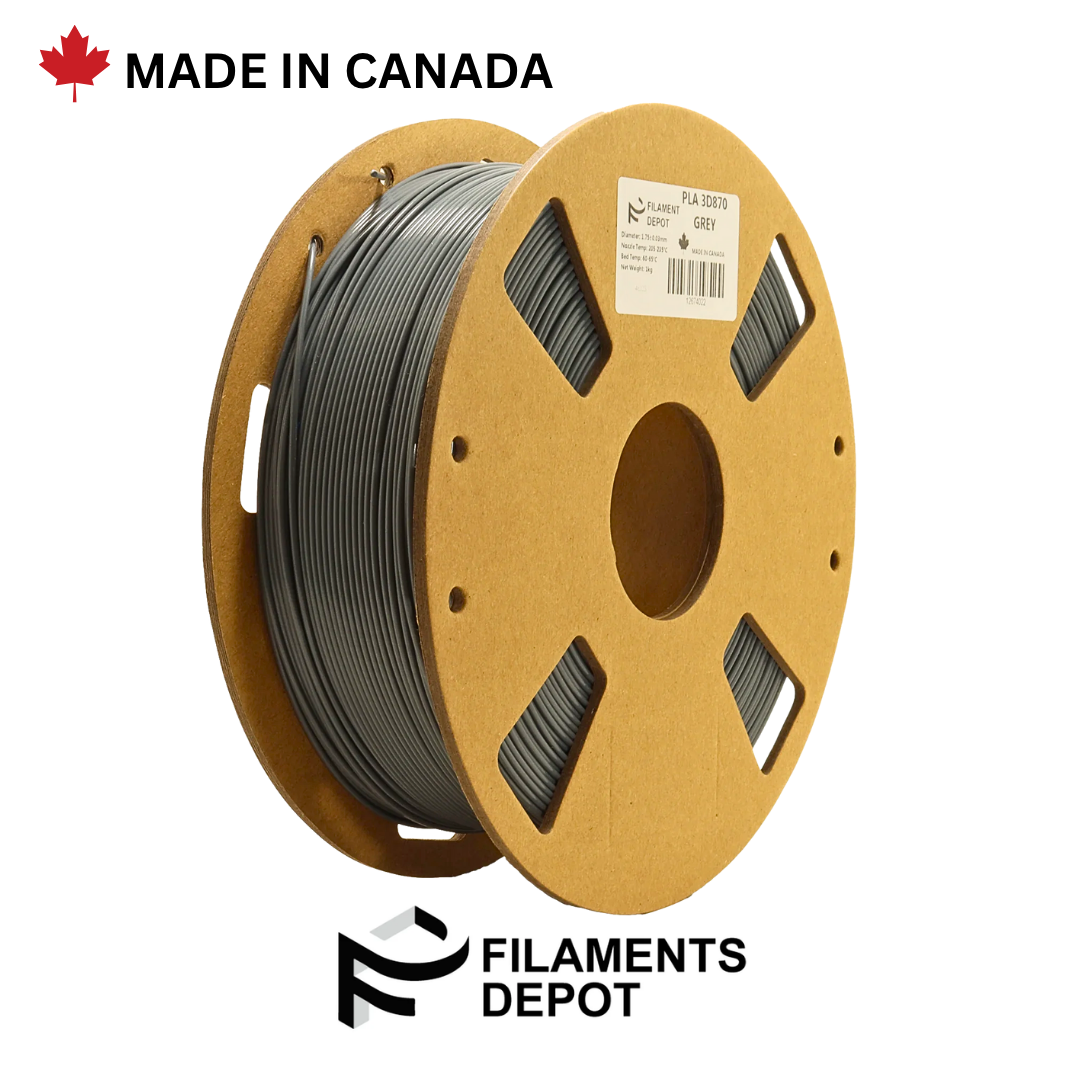 Filaments Depot Grey PLA 3D870 1kg