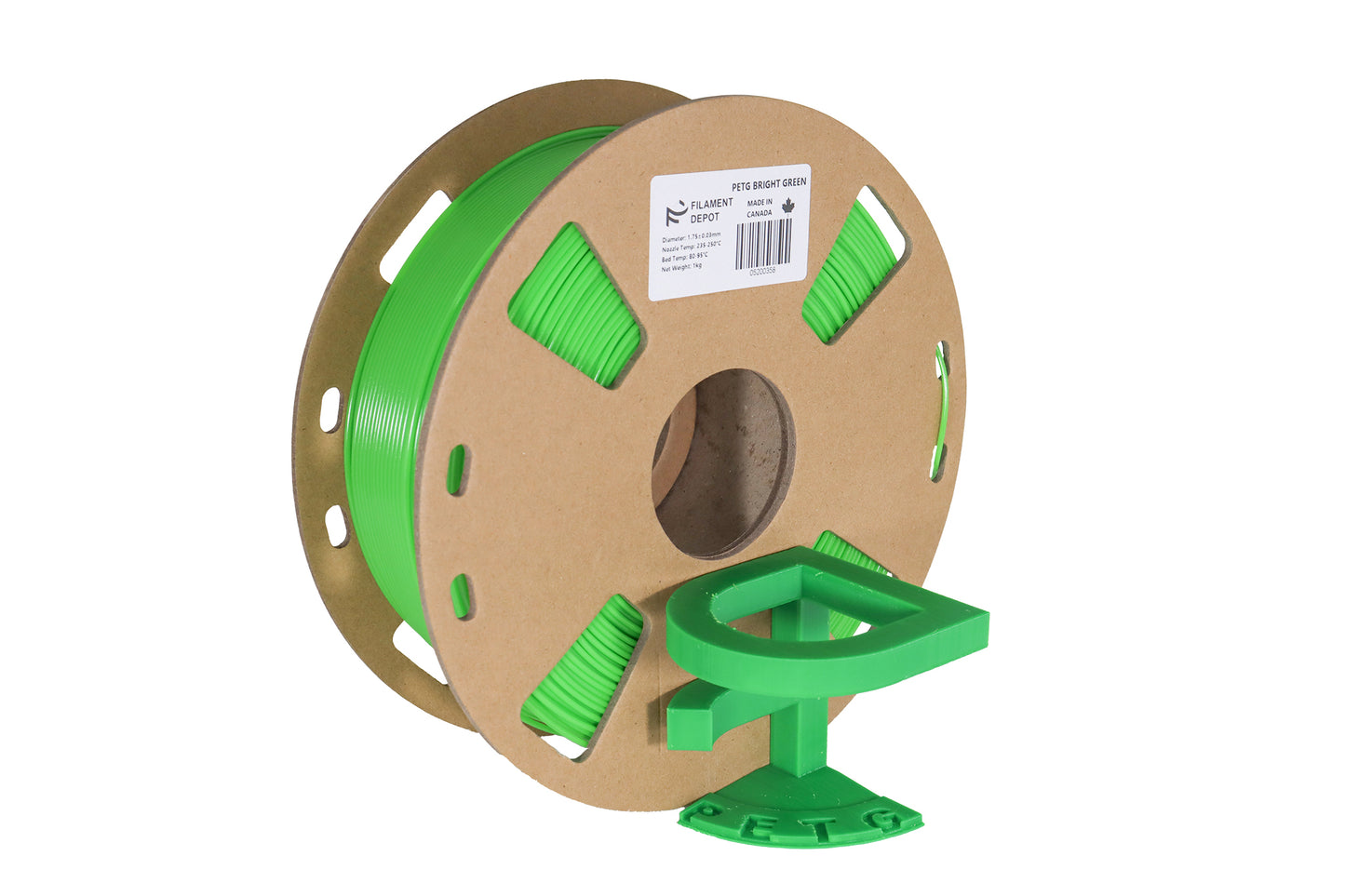 Filaments Depot Bright Green PETG