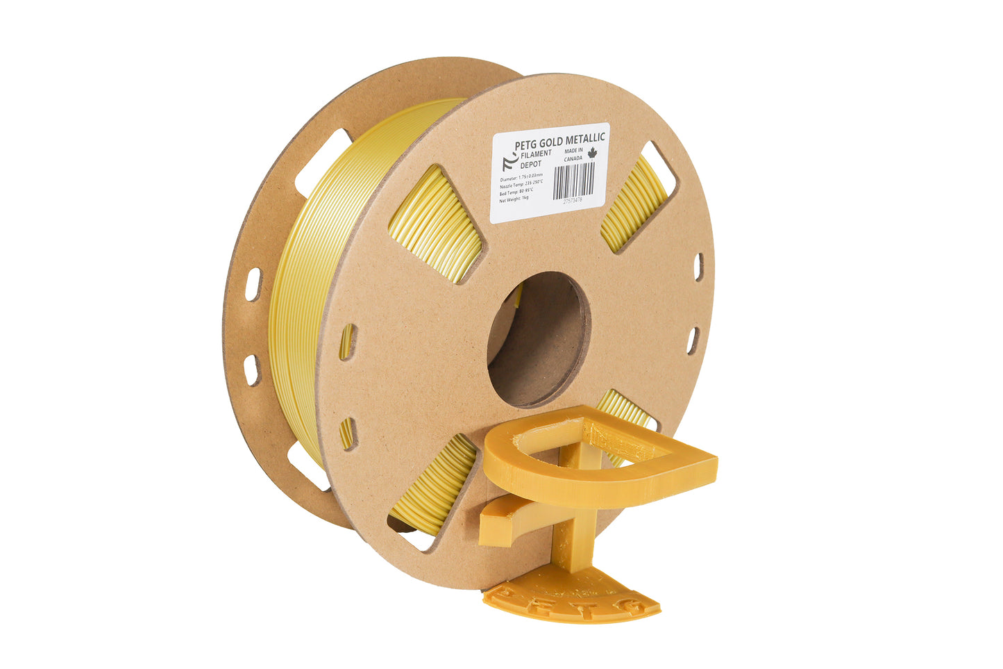 Filaments Depot Gold Metallic PETG