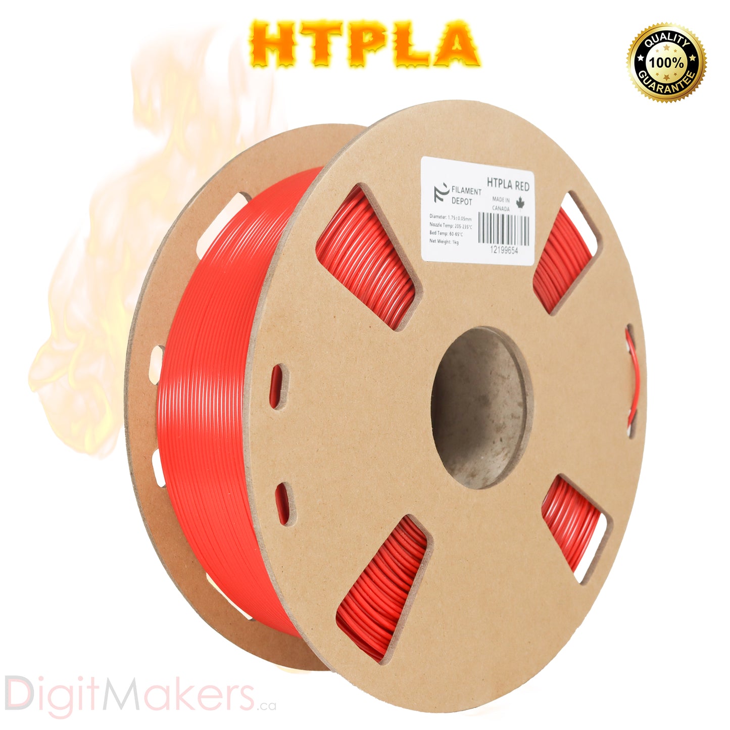 Filaments Depot Red HTPLA