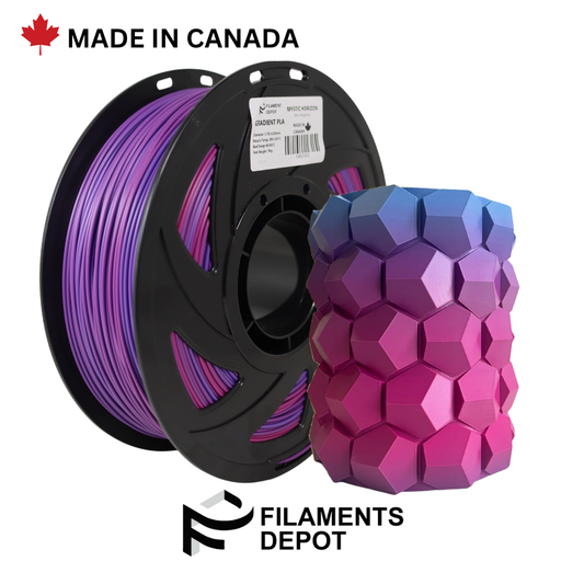 Filaments Depot Gradient PLA - Mystic Horizon (Magenta-Blue)